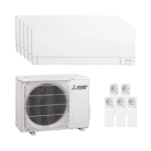 Klimatyzator 5w1 z WiFi Mitsubishi MSZ-AY 2,5 kW (3) + 3,5 kW (2) z odnośnikiem MXZMSZAY-2525253535-102 od marki MITSUBISHI