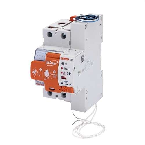 Resettable Differential Gewiss GWD4827P 2P 40A 30mA with reference GWD4827P from the brand GEWISS