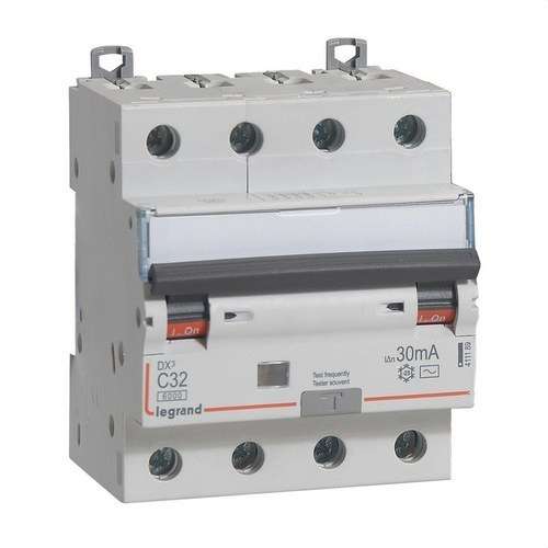 DX3 4P 30mA C32 RCBO with reference 411189 from the brand LEGRAND