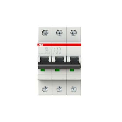 Wyłącznik nadprądowy S203-K25 3P 25A Charakterystyka K 10kA z odnośnikiem 2CDS253001R0517 od marki ABB