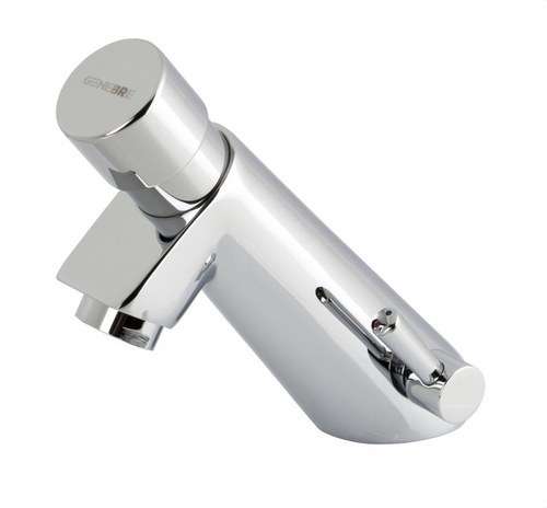 Timed Basin Tap with Push Button IPSON 1/2" Chrome with reference 1031 04 from the brand GENEBRE