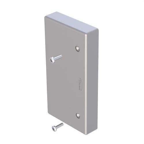 End Cap Aluminium Colour 50X100 U24X with reference 93371-03 from the brand UNEX