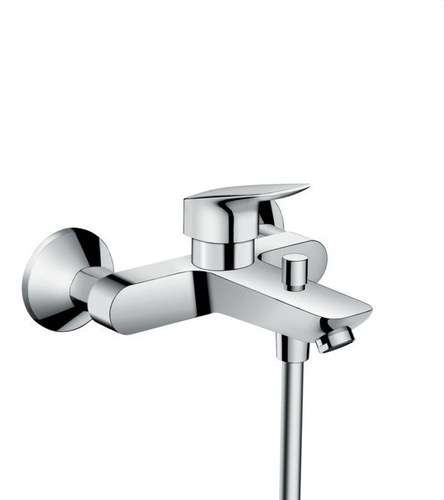 Logis Chrome Single-Lever Shower and Bath Mixer Tap with reference 71400000 from the brand HANSGROHE