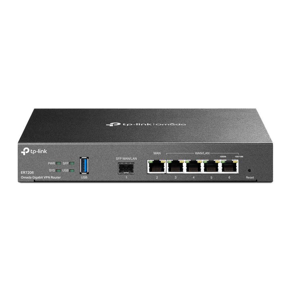 Gigabit VPN Router Omada with reference ER7206 from the brand TP-LINK