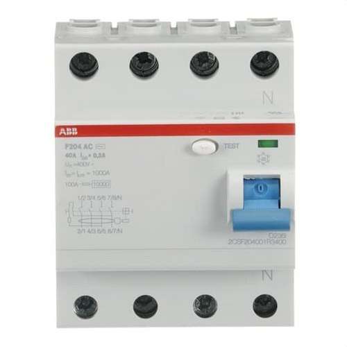 Różnicówka 4P 40A Klasa AC 300mA z odnośnikiem 2CSF204001R3400 od marki ABB