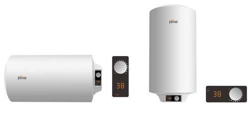 Vertical Electric Water Heater TIBER C Slim 50 Litres with reference GRKD44KA from the brand FERROLI