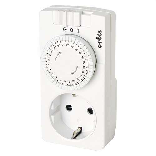 Plug-in Timer D T-15 DAILY W/O RES. 230V 3500W SPH. 30 MIN with reference OB162232 from the brand ORBIS
