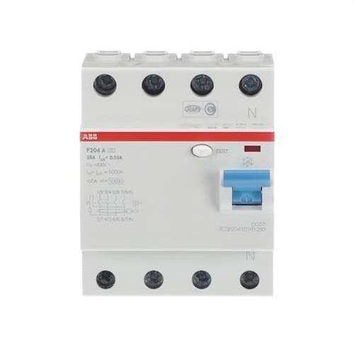 Różnicówka 4P 25A Klasa A 30mA z odnośnikiem 2CSF204101R1250 od marki ABB