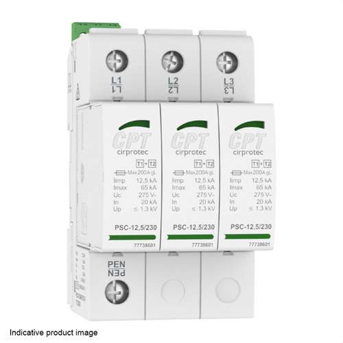 Transient Overvoltage Protector PSC3-12.5/400 with reference 77738326 from the brand CIRPROTEC
