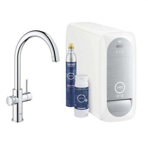 GROHE Blue Home Starter Kit with C-Spout Chrome with reference 31455001 from the brand GROHE