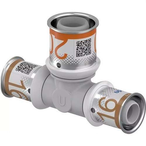 Uponor S-Press PLUS reduced tee PPSU 32x25x25 with reference 1039960 from the brand UPONOR