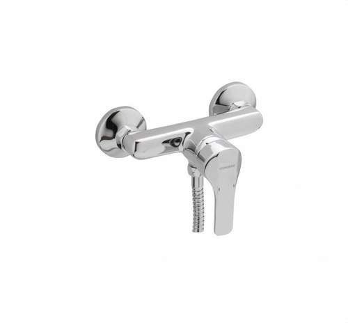 Single-Lever Shower Faucet with Genebre K8 Kit Chrome with reference 60110 28 45 66 from the brand GENEBRE
