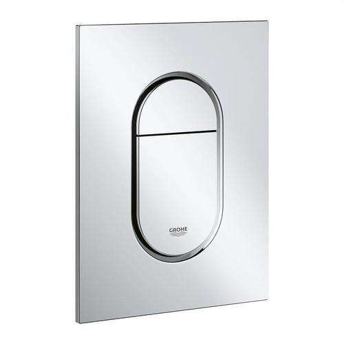Reduced Dual Flush Button Arena Cosmopolitan S Chrome Shield with reference 37624000 from the brand GROHE
