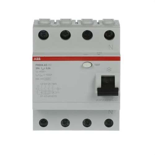 Różnicówka 4P 25A Klasa AC 300mA z odnośnikiem 2CSF204003R3250 od marki ABB