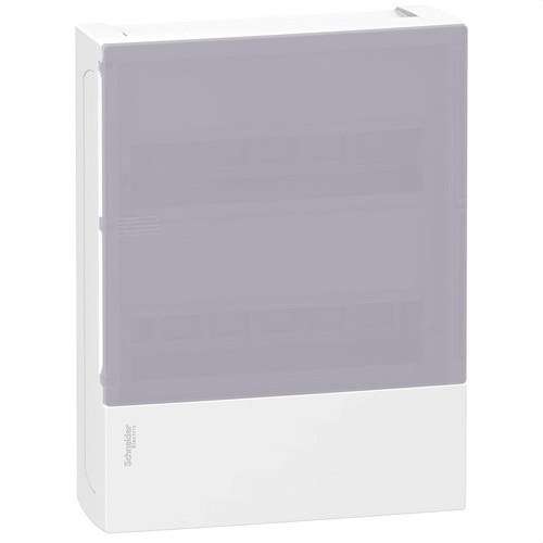 Surface Distribution Box MINI PRAGMA 24 Modules Smoked Door with reference MIP10212T from the brand SCHNEIDER ELECTRIC