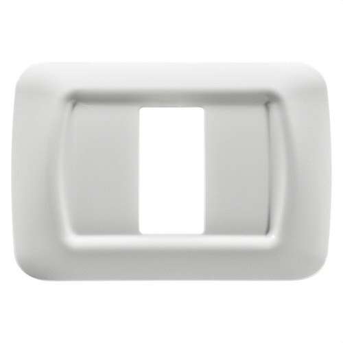 1 Module Plate Cloud White System with reference GW22501 from the brand GEWISS