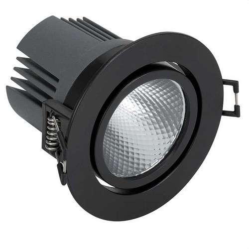 Downlight LED 703.23 Adjustable Round 2700K SPOT DALI Black with reference 70323338-282 from the brand SIMON