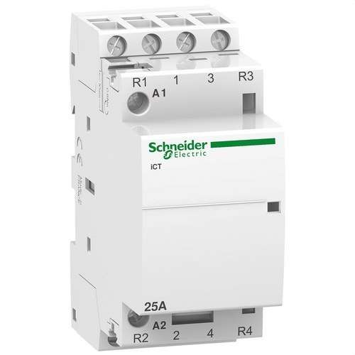 ICT Contactor 25A 2 NO+2 NC 230/240V AC with reference A9C20838 from the brand SCHNEIDER ELECTRIC