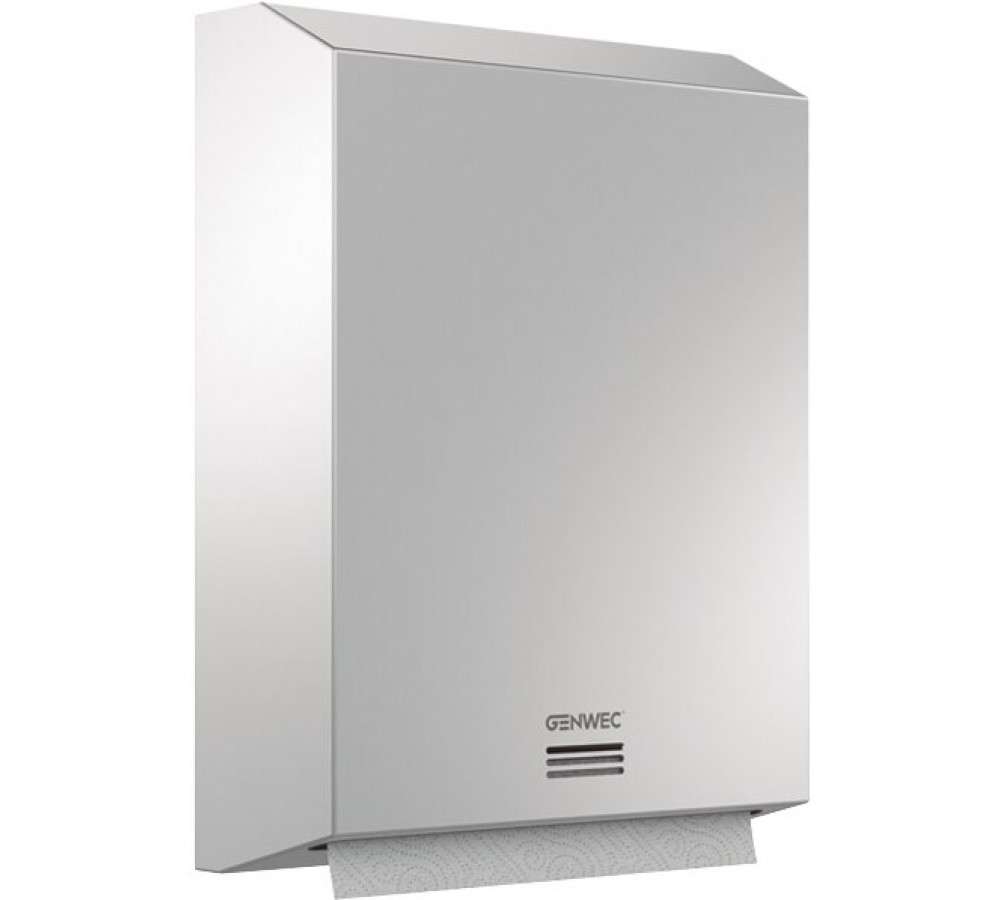 Large Satin 304 Stainless Steel Paper Towel Dispenser with reference GW03 05 04 01 from the brand GENWEC