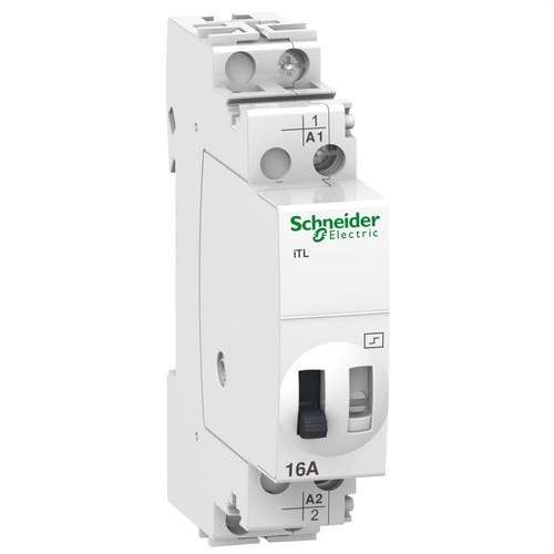 Impulse Relay ITL 1P 16A 24V AC 12V DC with reference A9C30111 from the brand SCHNEIDER ELECTRIC