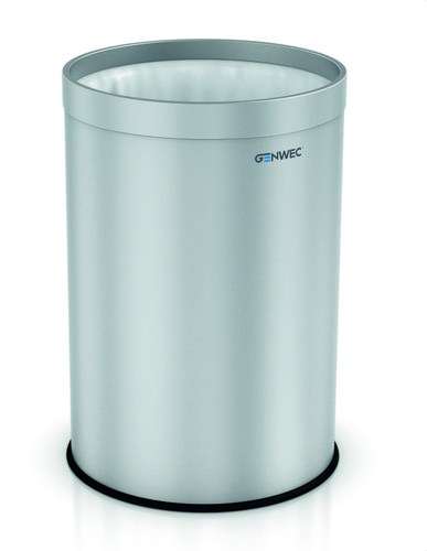 Kosz na śmieci 9L bez pokrywki inox satynowy z odnośnikiem GW06 07 04 01 od marki GENWEC