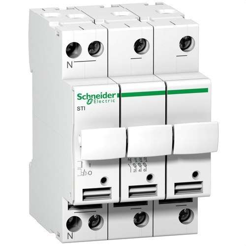 STI 3P+N 400V Fuse Switch Disconnector with reference A9N15657 from the brand SCHNEIDER ELECTRIC