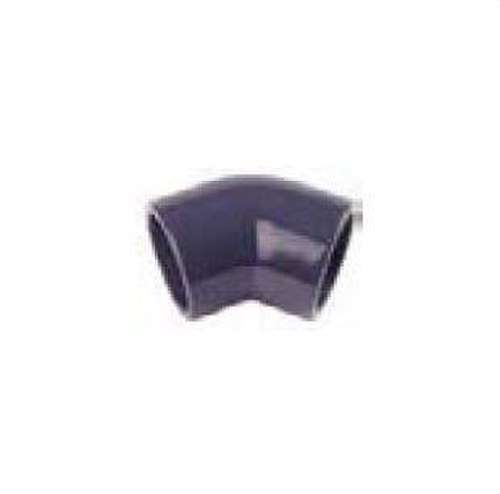45º Female-Female Push-Fit Elbow Joint PR-2 Diameter 75mm PVC with reference 250027 from the brand CREARPLAST