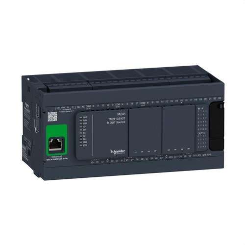 M241 Controller 40 ES PNP Transistor Ethernet with reference TM241CE40T from the brand SCHNEIDER ELECTRIC