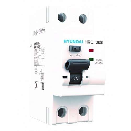 Wyłącznik nadprądowy STD 2P, 25A, 30mA, Krzywa AC z odnośnikiem HRC63S-G2PG4025 od marki HYUNDAI
