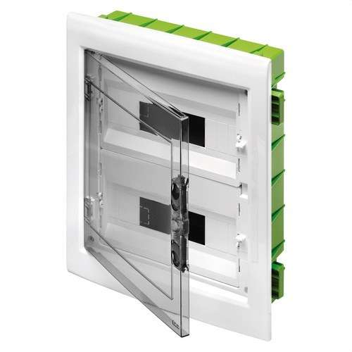 Recessed Distribution Board with Smoked Door 24 Modules (12x2) with reference GW40606PM from the brand GEWISS