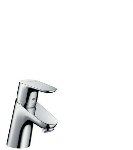 Focus 70 Single Lever Basin Mixer Tap without Push-Open Waste Chrome with reference 31733000 from the brand HANSGROHE