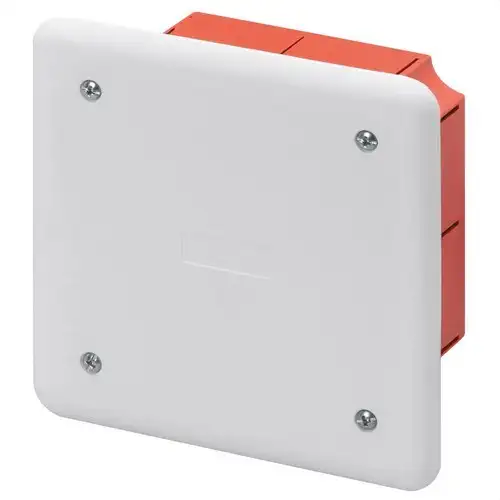 Junction and Connection Box for Recessed Mounting 92x92x45mm with reference GW48001 from the brand GEWISS