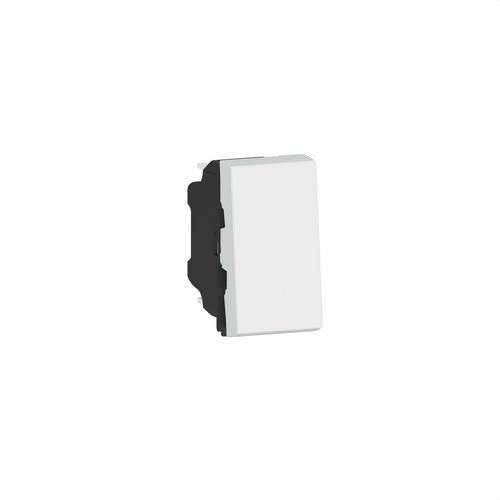 Legrand Mosaic EasyLed Switch 1 Module 1 Way 10AX 250V White with reference 077000L from the brand LEGRAND