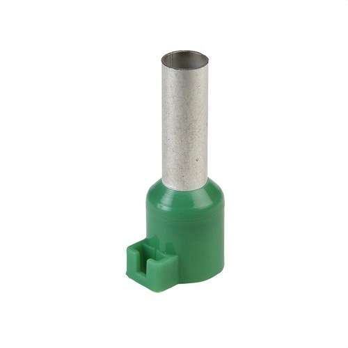 Cable end with snap-on label holder 6mm² green with reference DZ5CA062 from the brand SCHNEIDER ELECTRIC