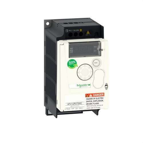 ALTIVAR-12 Speed Drive 0.75KW 240V 1PH with reference ATV12P075M2 from the brand SCHNEIDER ELECTRIC