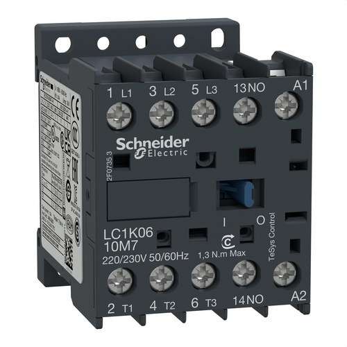 6A 3P Mini Contactor 220V AC 50-60Hz with reference LC1K0610M7 from the brand SCHNEIDER ELECTRIC