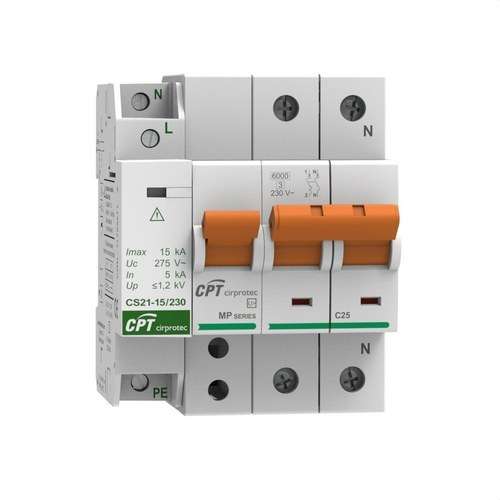 Permanent Surge Protector IGA 1P+N 40A with reference 77706397C from the brand CIRPROTEC