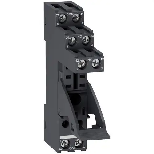 Relay 2 C/O separate terminals with bracket with reference RGZE1S48M from the brand SCHNEIDER ELECTRIC