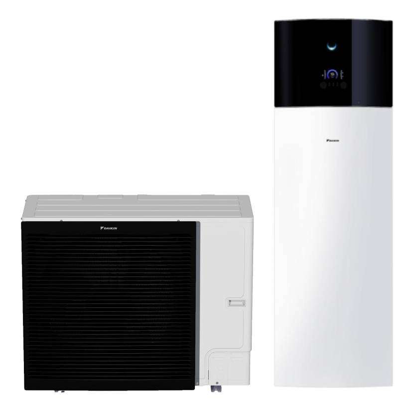 Daikin Altherma 3 Bibloc Aerothermal Set 16 kW 230 liters with reference EBVX16S23D6VERLA16DV37 from the brand DAIKIN