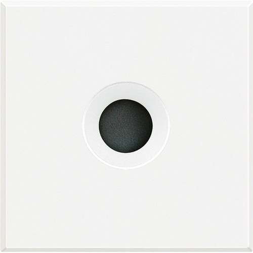 Cable outlet diameter 9mm of 2 modules white Axolute with reference HD4954 from the brand BTICINO