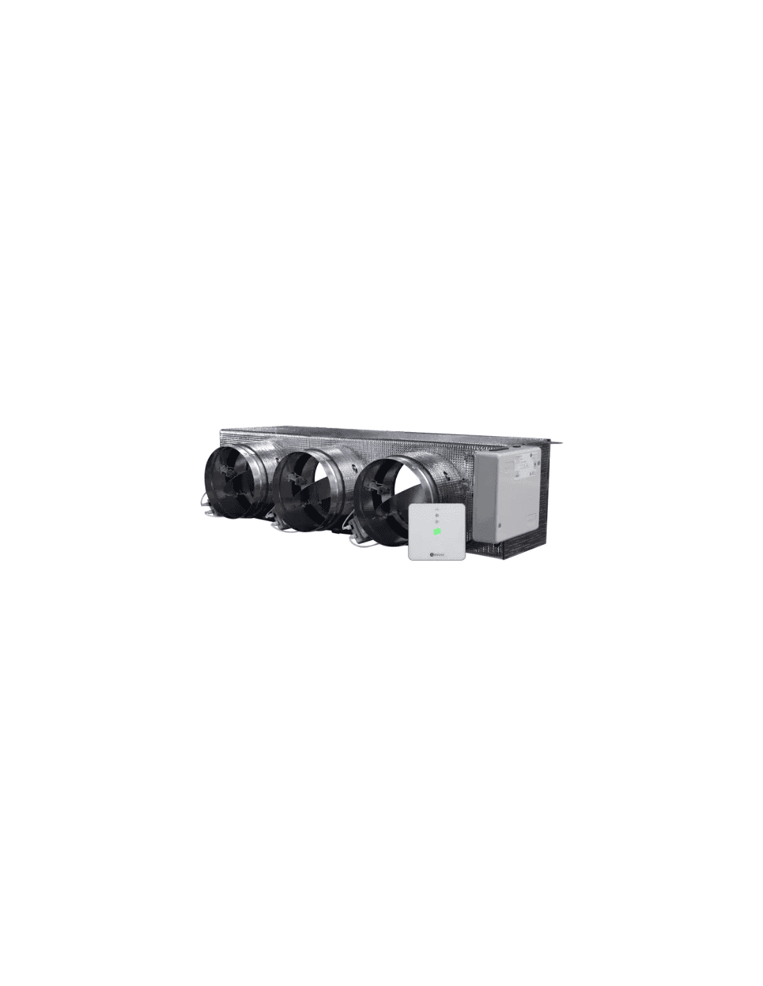 Motorized Plenum Airzone Easyzone 25 Wi-Fi Medium AZC25GREBS04S3 for Gree – 3 outlets Ø200 mm (medium capacity) with reference AZC25GREBS04S3 from the brand AIRZONE