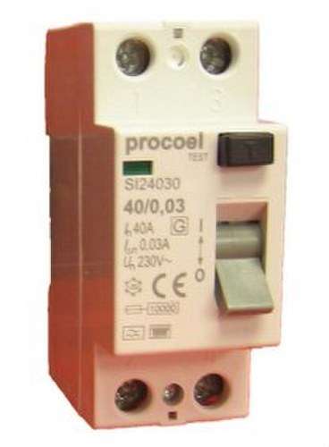 Super Immunised Differential 4P 63A 30mA with reference SI46330 from the brand PROCOEL