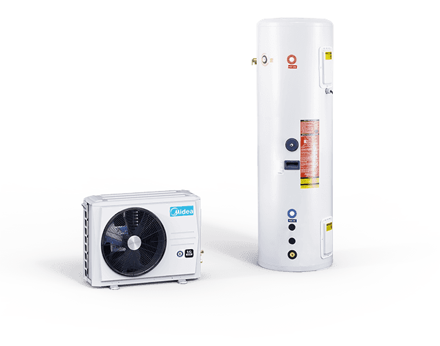 Midea Combo Split 300-Liter Heat Pump Water Heater for Domestic Hot Water with reference COMBOSPLIT300 from the brand MIDEA