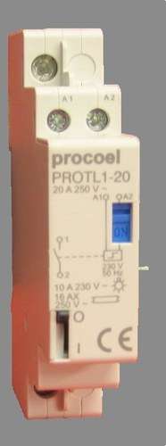 1P 1NO 20A Remote Switch with reference PROTL1-20 from the brand PROCOEL