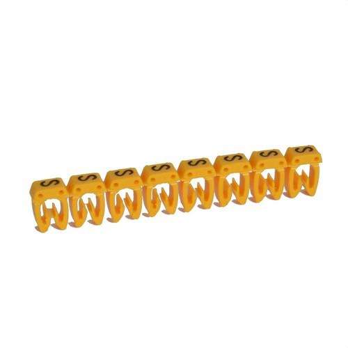 Etykieta do okablowania CAB 3 - Litera S do 1,5mm2 z odnośnikiem 038318 od marki LEGRAND