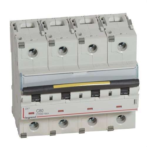 DX3 Circuit Breaker 4 Poles 80A with reference 409362 from the brand LEGRAND
