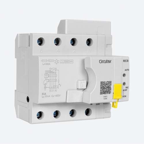 RECB-4P-40-300, SELF-RESETTING TYPE B RESIDUAL CURRENT CIRCUIT BREAKER; POLES: 4; I with reference P26G23. from the brand CIRCUTOR
