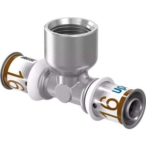 Uponor S-Press PLUS female tee 16-RP1/2"FT-16 with reference 1070595 from the brand UPONOR