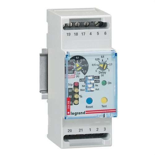 Differential Relay 2 MODULES with reference 026088 from the brand LEGRAND