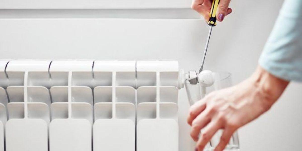 How to bleed the radiators